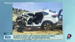 tragedia-na-br-282:-acidente-envolve-dois-carros-e-deixa-um-morto