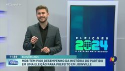 eleicoes-2024:-mdb-tem-pior-desempenho-da-historia-do-partido-em-eleicao-para-prefeito-em-joinville