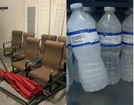 estoque-de-agua,-pilhas-para-radio-e-aco-nas-janelas:-brasileiros-na-florida-se-preparam-para-furacao-milton