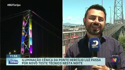 ponte-hercilio-luz:-iluminacao-cenica-passa-por-novo-teste-tecnico-nesta-terca-feira