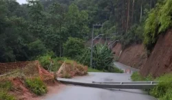 queda-de-poste-e-lentidao-em-rodovias:-chuva-prejudica-o-transito-na-grande-florianopolis