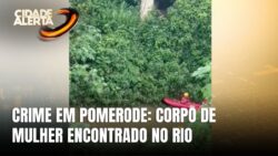 corpo-de-mulher-encontrado-em-rio-em-pomerode-e-resultado-de-crime,-afirma-policia